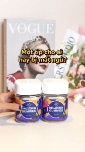 Kẹo Dẻo Melatonin Hỗ Trợ Giấc Ngủ Ngon Sleep Well Gummies & Hỗ Trợ Giảm Căng Thẳng Vị Việt Quất Kết Hợp Vitamin B6 Coolvita – (60 viên x 3g)/hộp