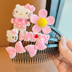 Kawaii Invisible Hair Accessories for Girls Baby Toddler Cartoon Back of Head Hair Clips Hairbands Hair Ornaments Hair Accessories