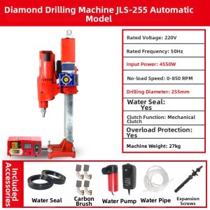 High-power Core Drill for Concrete Air Conditioner and Range Hood Installation