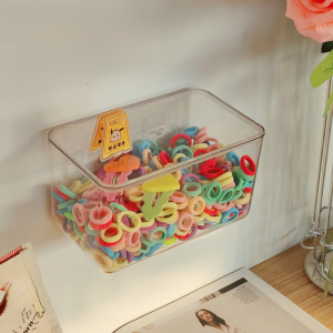 Kids Hair Accessory Organizer Wall-Mounted Girl Grip Baby Hairpin Headdress Hair Ring Hair Rope Rubber Band Jewelry Box