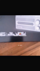 RADIO PANASONIC RF5270 AM FM Portable 500mW