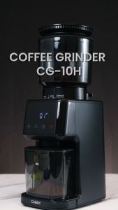 Cafeler Coffee Grinder: Penggiling Kopi Profesional Flat Burr & Touch Screen