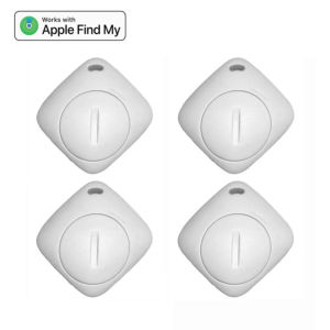 AiYaTo Bluetooth Key Finder work with Apple Find My Global Network Smart AirTag Tracker for IOS System Item Locator for Bags