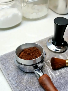 [HCM] Cọ Vệ Sinh Máy Cà Phê Tay Cầm Cán Gỗ Sợi Nhân Tạo - GL314