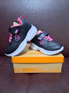 Sepatu sneaker anak ANDO Rabbit & Anassya  & FEBE VELCRO sz 29-32(FREE KAOS KAKI)
