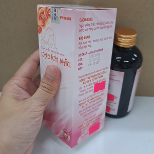 Cao Ích Mẫu HP Pharma hộp 01 chai 240ml hỗ trợ điều hòa kinh nguyệt
