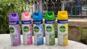 Dettol Sprayนำเข้ามาเลเซีย เดทตอล สเปรย์ฆ่าเชื้อโรค สำหรับพื้นผิว ทุกกลิ่น 450ml
