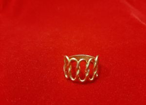 cincin rel tempahan lapis emas24k