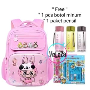 RANSEL anak sekolah SD karakter labubu monster terbaru printing tas ransel