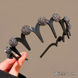 เครื่องประดับผมแบบมีฟันสำหรับผู้หญิง ทรงคลาสสิก ทรงคลุมศีรษะสูง ทรงคลุมผมแบบคลื่น สไตล์เกาหลี ไม่ทำให้ผมรู้สึกระคายเคือง