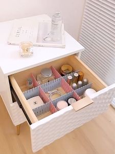 YYDS 1Pcs Adjustable DIY Drawer Divider Partition Space-saving Drawer Division Organizer