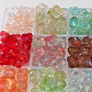 30/60pcs Colorful Cream Glass Beads Loose Spacer Beads For Jewelry Making DIY Handmade Bracelet Necklace Craft Accessories