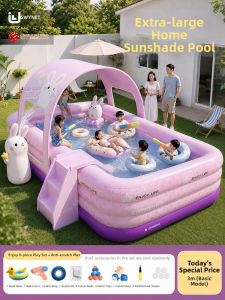 GWYNET | Folding Inflatable Swimming Pool