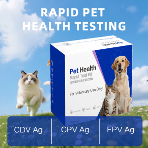 20 sets of canine parvovirus canine distemper and feline parvovirus antigen detection reagents