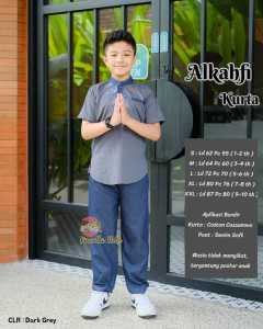 AL KAHFI setelan koko anak laki laki umur 1-10 tahun premium