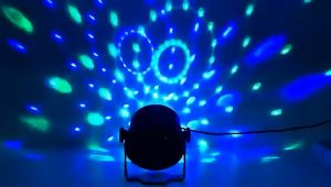 Ready PH Sound Sensor Activated Party Lights with Remote Control Dj Lighting RBG Disco Ball Strobe Lamp 7 Modes