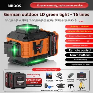 CHUANGYI | High Accuracy Strong Light Thin Line Red Laser Level Indoor Outdoor 12-Line