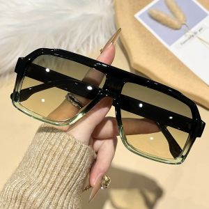 1pc European and American retro mens and womens fashionable sunglasses trend versatile summer sun shading and UV protection fr