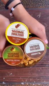 SAMBAL BAWANG NAKNAN LEVEL 3 (ISI 10 PCS) - TRAVEL SIZE - PRODUK BEST SELLER ‼️ EXPIRED 2026