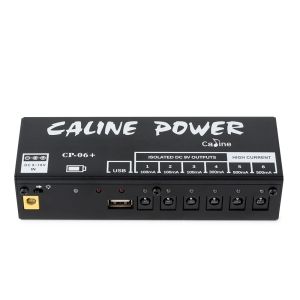 IRIN | Caline CP-06+ Bộ Nguồn Bàn Đạp Guitar Kim Loại Chống Nhiễu 6 Đầu Ra Độc Lập Hiệu Ứng Phụ Kiện & Phụ Kiện Đàn Guitar