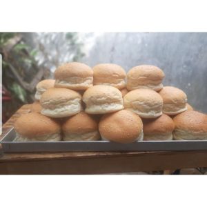 Baru Roti Frozen Base Burger Bun Size 10cm isi 6pcs