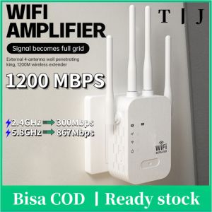 Tommjerry Wifi Repeater Wifi 300Mbps Access Point Wireless Penguat Sinyal Amplifier Signal Booster