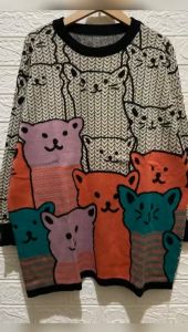 Atasan rajut Premium Motif  Beruang Bahan Adem dan Lembut
