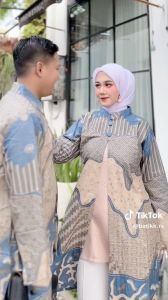 Batik Couple Keluarga Seragam Batik Atasan Tunik Kemeja Anak