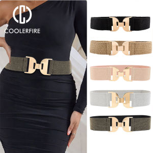 Womens Elastic Belt Wide Belt for Women Corset Belt for Women Dress Belts Ladies Belts Female Black Pink Belts Waistband ZX028