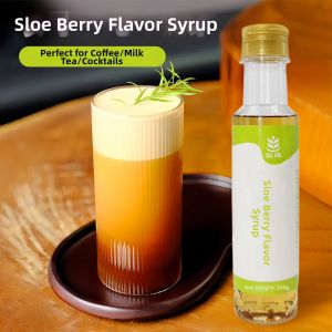 HONGQI | Elderberry Syrup For Home Use And Flavoring Blue Citrus Mint Hazelnut Flavored