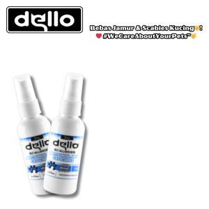 OBAT PENYAKIT KULIT JAMUR RINGWORM SCABIES KUCING DELLO HEWAN ANABUL EASY HEALTHY SKIN for PET ANTI FUNGAL & SCABIES
