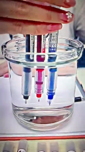 12 Colors Quick-Drying Gel Pen 0.5mm Black Needle Tube Sign Pen School Office Writing Ballpen Wholesale