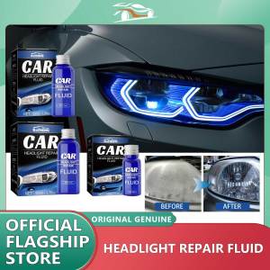 Rayhong 10/30/50ml Car Headlight Polishing Agent Scratch Remover Repair Fluid Headlight Lens Restoration System Auto Wash Accessories Auto Car Headlight Repair Coating Solution Repair Kit Oxidation Rearview Coating Headlight Polishing Anti-scratch Liquid