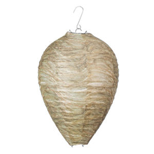 11x8.7 inch Eco Friendly Wasp Nest Decoy Repellent Hanging Wasp Deterrent