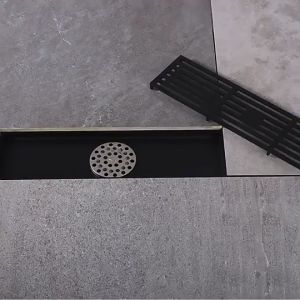 Ga thoát sàn ngăn mùi nhà tắm ga thoát sàn chống mùi hôi loại dài ( 30 cm x 8 cm) Hàng cao cấp Chất liệu đồng cao c