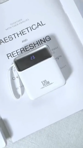 Universal Compatibility Power Bank 10000mAh/20000mAh with LED Display - High-Capacity Portable Charger for Smartphones