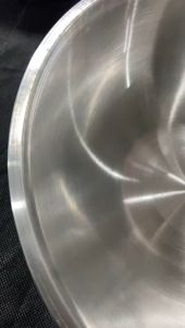 Waskom Stil Ukur 22cm SS Polos 2000ml / Mangkok Stil Ukur Ukuran 22cm Polos 2000ml