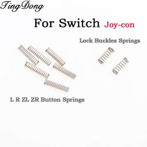 4-50pcs For Switch L R ZL ZR Button Springs For NS Switch Joy-Con Controller Lock Buckles Springs Repair Replacement Parts