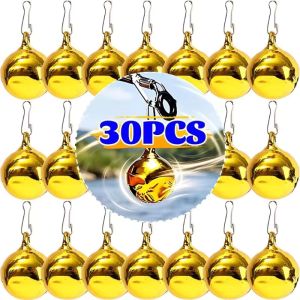 30Pcs New Quick-Clip Fishing Bell Alarm Auto-alarm for Fishing Rods Used for Night Fishing Ice Fishing
