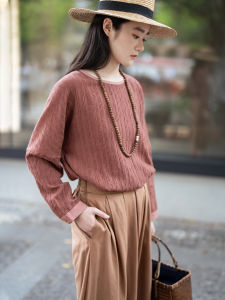 [Import French Linen + Xinjiang Long-Staple Cotton] Yan Zuo Original Texture Cotton and Linen Shirt-Self-Travel from Lesan