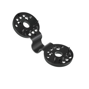 Suomi 10pcs Shade Cloth Plastic Clips Black Clips for Sun Shade Net/Anti Bird Netting Shade Fabric