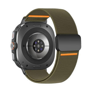 Magnetic Buckle Band for Samsung Galaxy Watch Ultra 2025 47mm Wristband Nylon Sport Bracelet Correa Galaxy Watch Ultra Strap