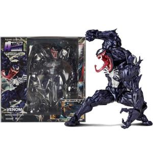 Bandai | Venom AMAZING YAMAGUCHI legends Action Figure Joint Movable Change Face Statue Model Collectible kids for Toy Gift