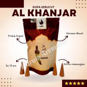 Buhur Kerucut Isi 50 AL KHANJAR | Buhur AL KHANJAR | Bukhoor Bakar Arab AL Khanjar