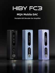 HIBY | HiFi Portable Audio Enhancer with Mic Support Apple Compatible C-Type Adapter