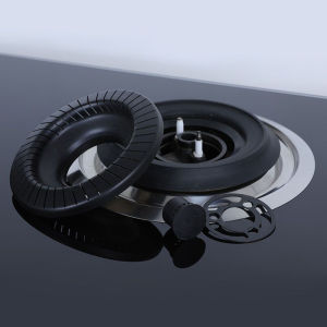 Universal Gas Stove Powerful Tornado Flame Burner Cap Replacement For Cornell Milux Pensonic Elba Butterfly