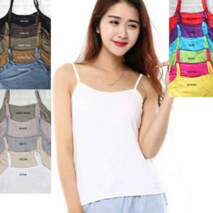 TANK TOP | SINGLET | TANK TOP TALI|SALE MURAH 1 KG MUAT 12PC | BAHAN SPANDEX FIT L