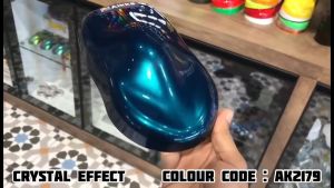 AIKKA AK2179 Aroma Green | Crystal Series | Automotive 2K Car Paint Motor Body Aerosol Spray Bottle Cat Kereta DIY 车漆