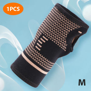 1PC Wristband Sports Compression Wrist Brace Sleeve Support Elastic Palm Hand Glove