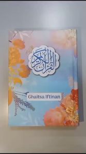 Alquran Hafazan 8 Blok Warna Perkata Latin A5 Custom Nama Terjemahan Tajwid Warna Mudah Hafal